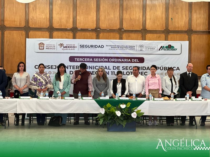 Tercera Sesión Ordinaria del Consejo Intermunicipal