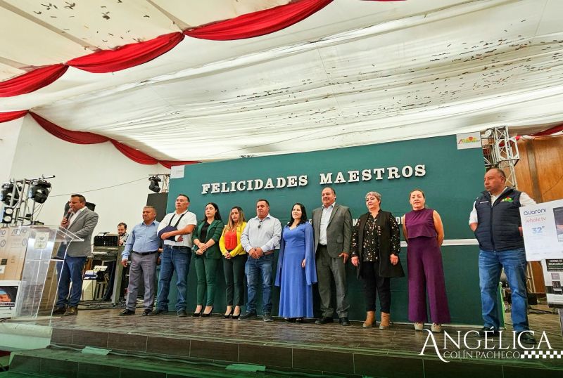 Celebramos a las y los docentes de nuestro municipio